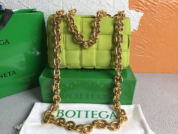 Top Quality Chain Cassette Kiwi, For Women, Womenâs Bags 10.2in/26cm 631421V04N03520
