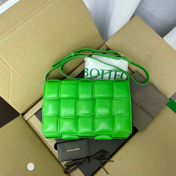 Top Quality Padded Cassette Green, For Women, Womenâs Bags 10.2in/26cm 591970VCQR13724