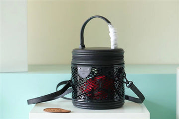 Top Quality Cannes Monogram Lace Black For Women, WomenÂs Bags, Shoulder And Crossbody Bags 6.7in/17cm Top Quality M20363