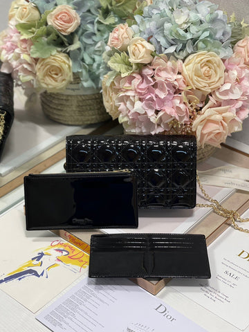Top Quality Lady Pouch Black, For Women, WomenÂs Handbags 8.5in/21.5cm CD S0204OVRB_M900