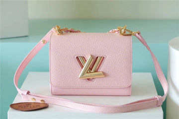 Top Quality Twist PM Grain Pink For Women,  Shoulder And Crossbody Bags 7.5in/19cm Top Quality M20699