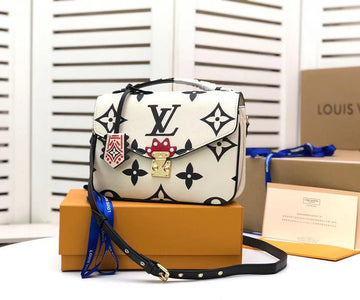 Top Quality Top Quality Crafty Pochette Metis Monogram Empreinte Creme For Women, WomenÂs Handbags, Shoulder And Crossbody Bags 9.8in/25cm Top Quality M45384