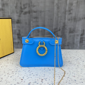 FI Nano Top Quality Charm Crossbody Blue Bag For Woman 12cm/4.5in