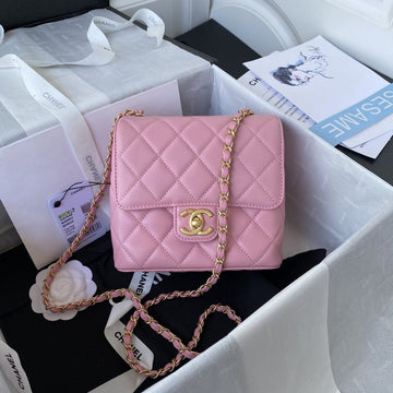 CHLMini Flap Bag PiNike For Women, Women’s Bags 6.7in/17cm