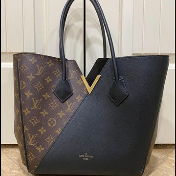 Top Quality Kimono Tote Bag 25cm Monogram Canvas Spring/Summer Collection M41856, Noir