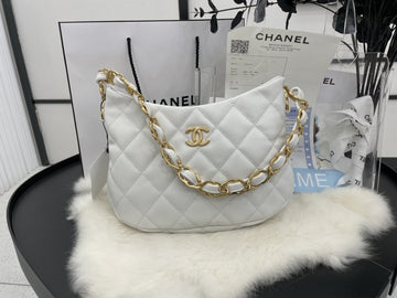 CHLHobo Handbag White For Women Bags 9.4in/24cm