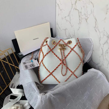 CHL 21 Handbag White For Women Bags 8.6in/22cm