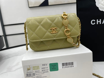 CHLMini Top Qualityap Bag Green For Women Bags 7.5in/19cm