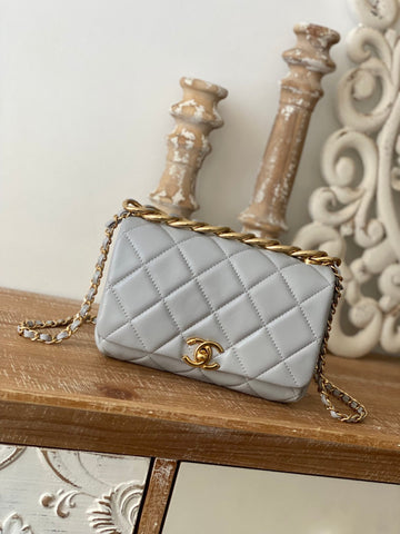CHL Classic Top Qualityamond Top Qualityap Bag Gray For Women Bags 9.1in/23cm