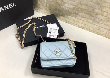 CHLSpring And Summer 22C Turquoise For Women, Women’s Bags 6.1in/15.5cm
